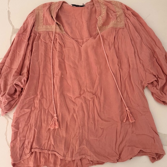 JustFab Tops - JustFab Small Tunic Flowy Top